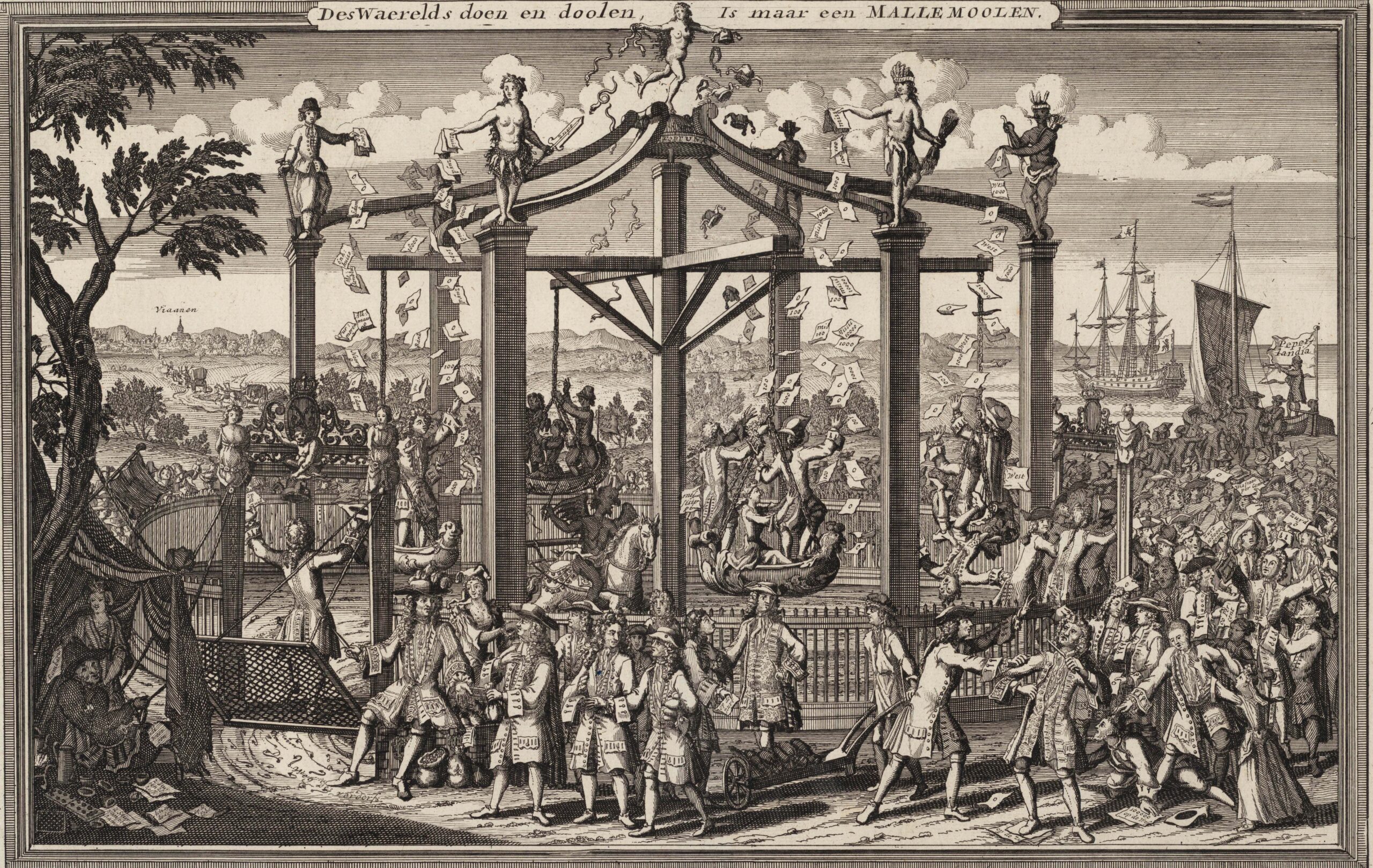 Actions and Designs of the World , alegorinė graviūra