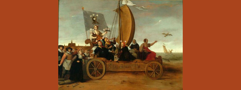 Flora Mallewagen , tulpių manijos satyra